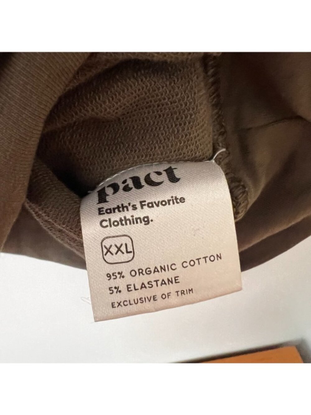 Pact Organic Cotton Studio Quarter Zip Pullover Sweatshirt Green Women's Size 2X - Picture 5 of 8